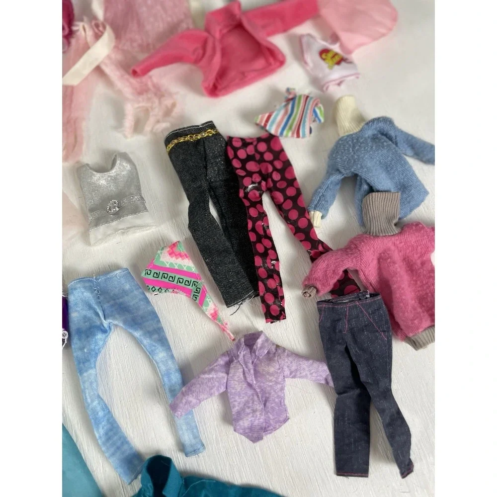 Lots Of Vintage Barbie Doll Clothes 80's Dress Dresses Pants Tops Classic‎ Retro